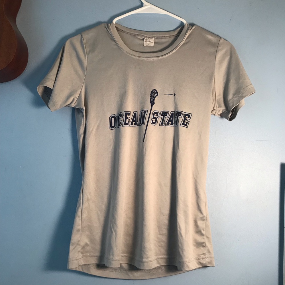 Athletic lacrosse shirt